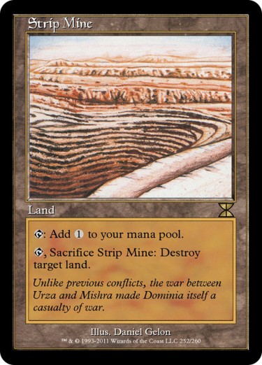 Strip Mine - Magic: The Gathering