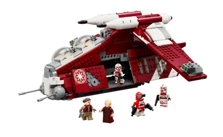 LEGO Star Wars: The Clone Wars Set: Coruscant Guard Gunship 75354