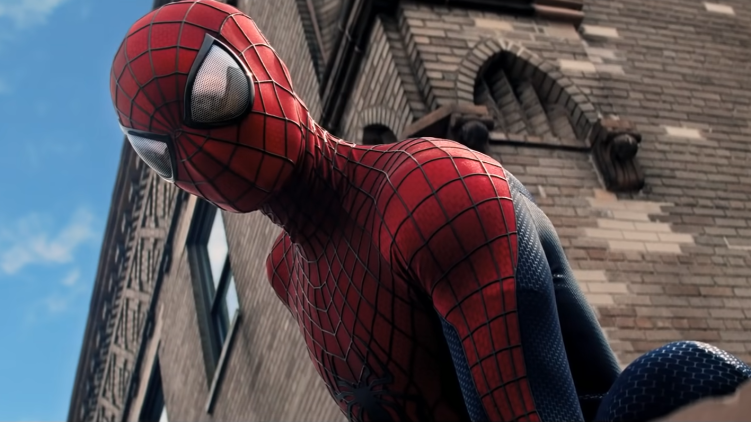 screenshot from the trailer of The Amazing Spider-Man 2