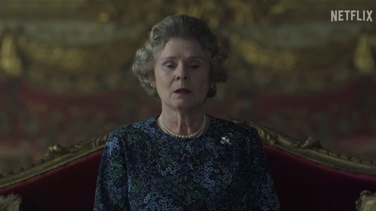 Marcia Warren as Queen Elizabeth II in The Crown Season 5