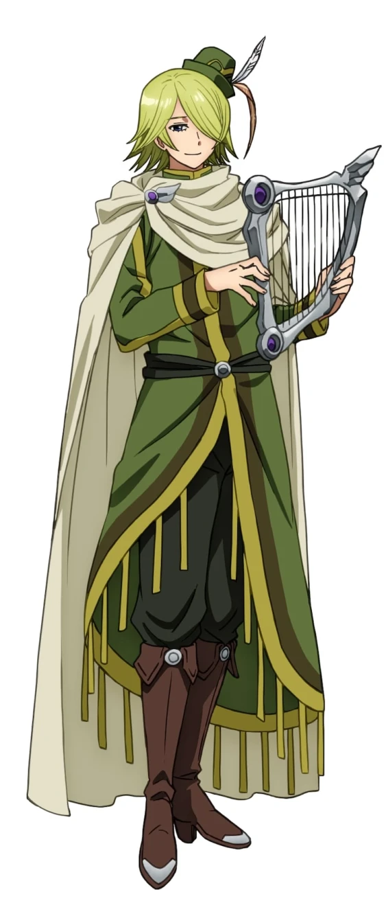 Otto voiced by Jun Fukuyama (Lelouch Lamperouge in Code Geass: Lelouch of the Rebellion)