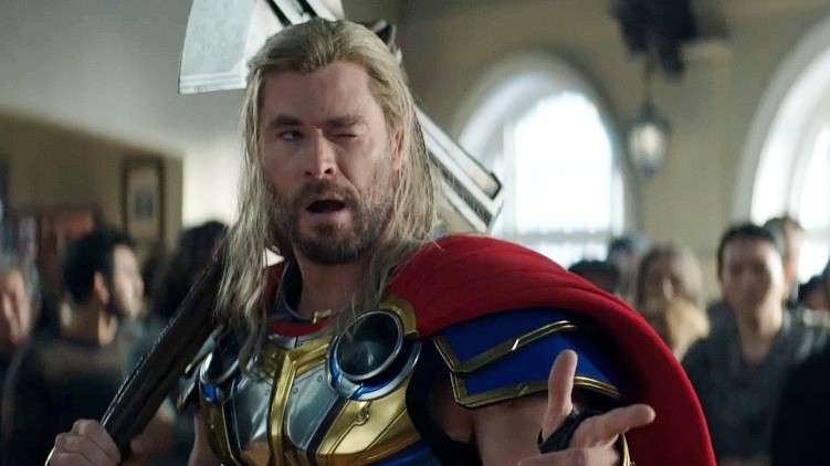 Chris Hemsworth in Thor: Love and Thunder