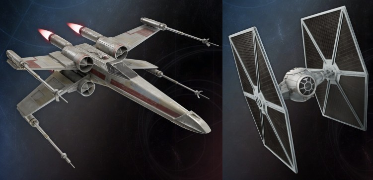 X-Fighter / TIE Fighter in Fortnite x Star Wars
