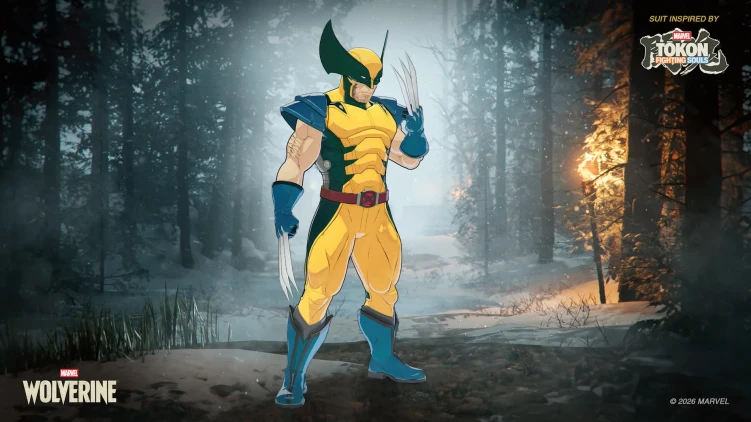 Logan's MARVEL Tōkon: Fighting Souls suit in Marvel's Wolverine