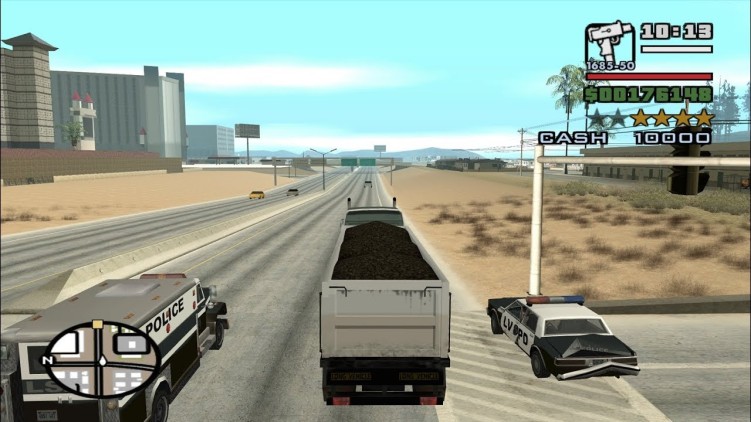 GTA: San Andreas trucking