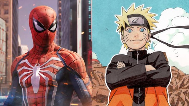 image via Marvel's Spider-Man 2 and Naruto