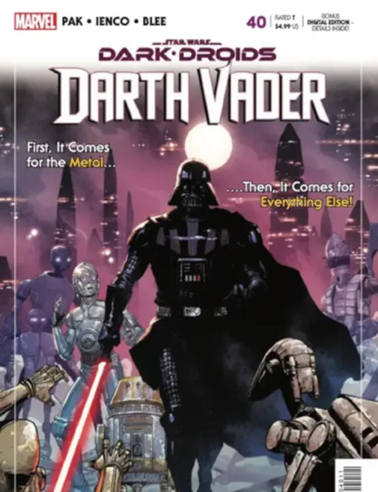 How did Darth Vader test Emperor Palpatine in the Star Wars preview?