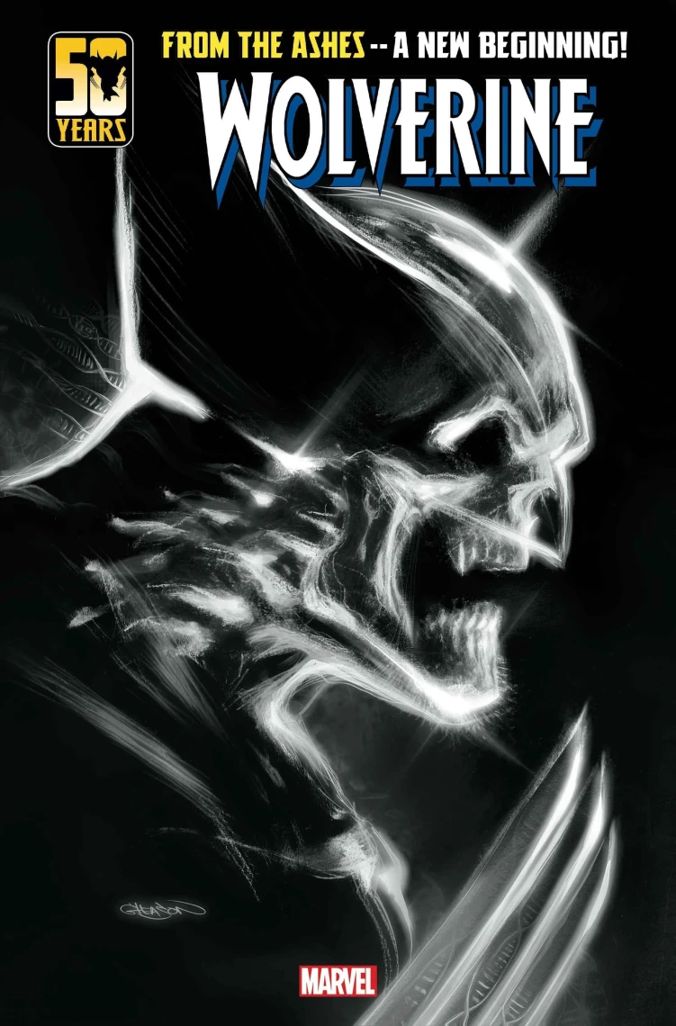 WOLVERINE #1 Foil "Adamantium Head" Variant Cover by Patrick Gleason