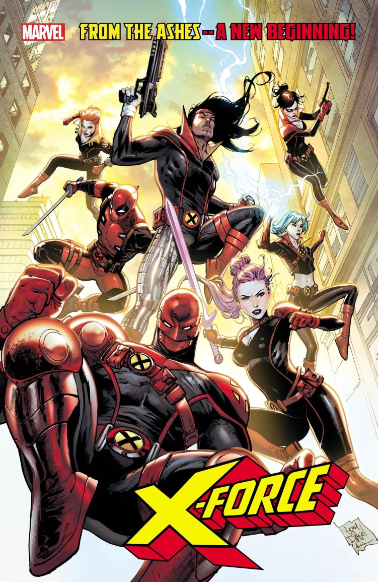 X-FORCE #1 variant cover by Tony Daniel