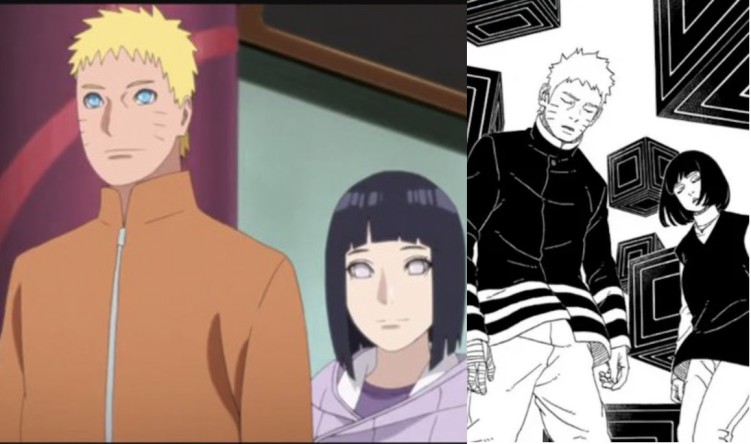 Naruto and Hinata timeskip design