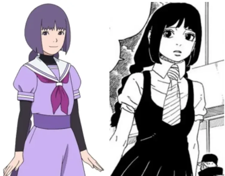 Sumire timeskip design