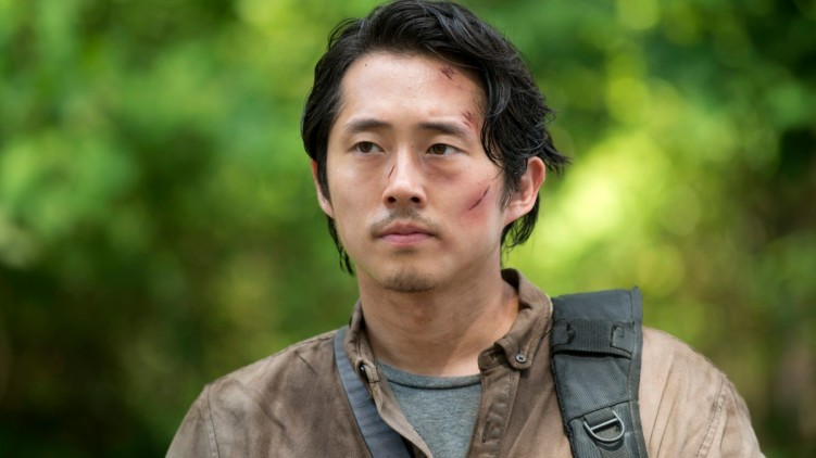 Steven Yeun as Glenn in The Walking Dead