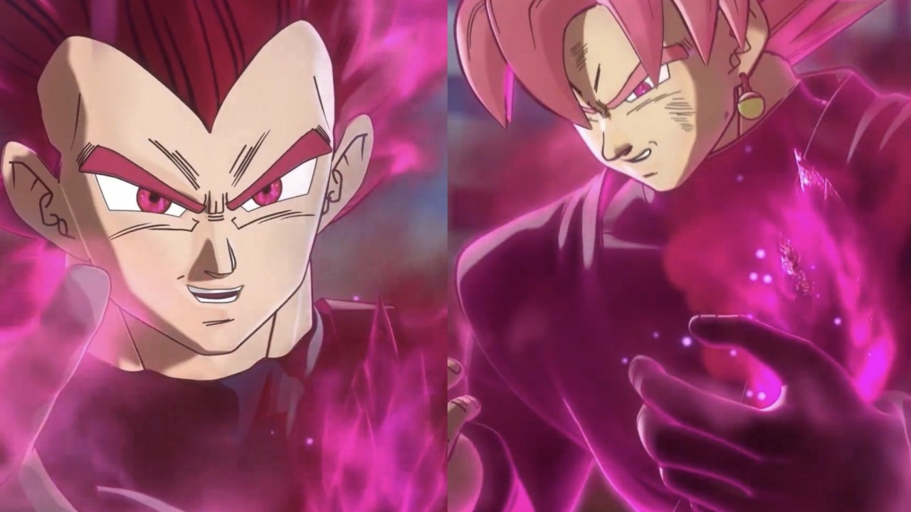 Dragon Ball Reveals New Supervillain Vegeta and Goku Black Super Saiyan Rose Forms