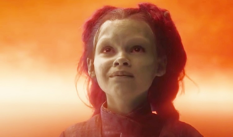 Young Gamora in Avengers: Infinity War