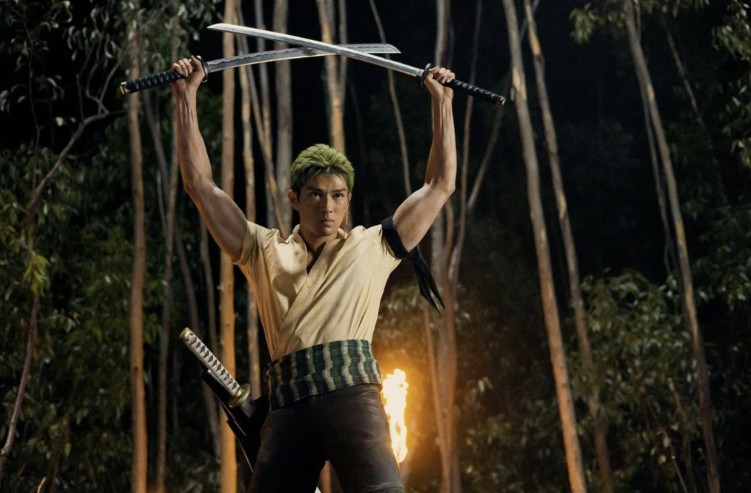 Mackenyu as Zoro in One Piece